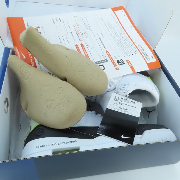 実際に弊社で買取させて頂いたFRAGMENT DESIGN×NIKE/フラグメントデザイン×ナイキ AIR JORDAN 3エアジョーダン3 DA3595-100/26.5の画像 7枚目