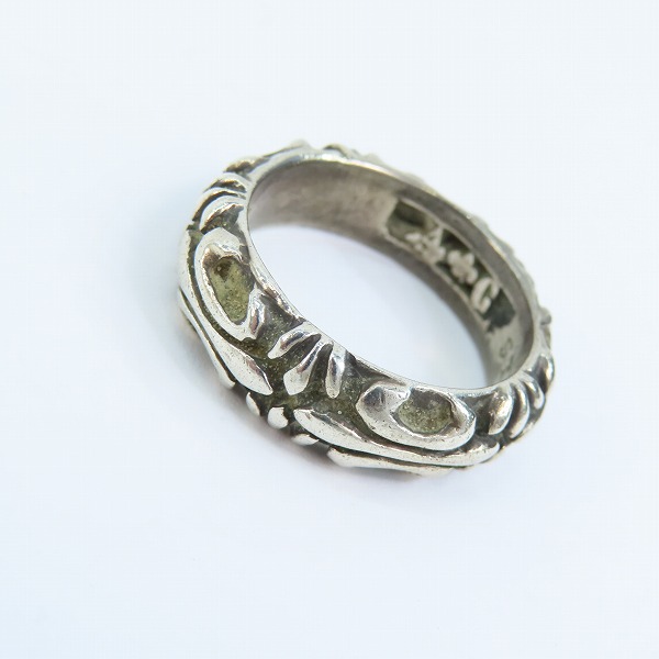 実際に弊社で買取させて頂いたA&G/エーアンドジー シリンダー リング 指輪 26号