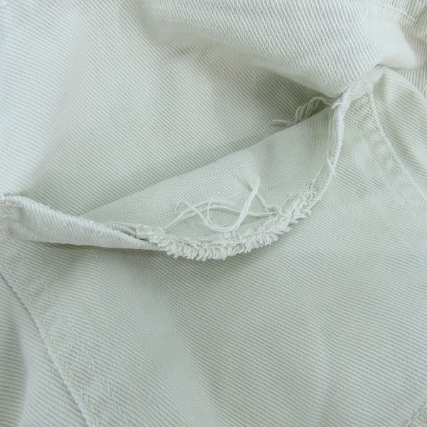 実際に弊社で買取させて頂いたLEVI'S/リーバイス 刻印M 白タブ TALON42 パンツの画像 6枚目