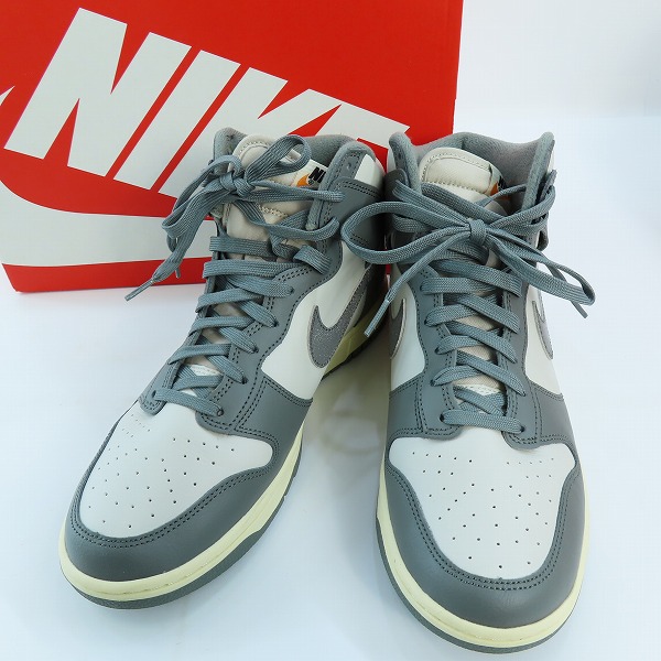 実際に弊社で買取させて頂いたNIKE/ナイキ DUNK HI RETRO SE VNTG/ダンク ハイ レトロ ヴィンテージ DM0582-001/28.5