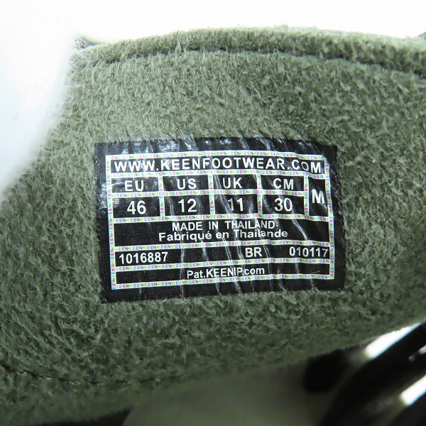 実際に弊社で買取させて頂いたKEEN/キーン ユニークサンダル/1016887/30の画像 5枚目