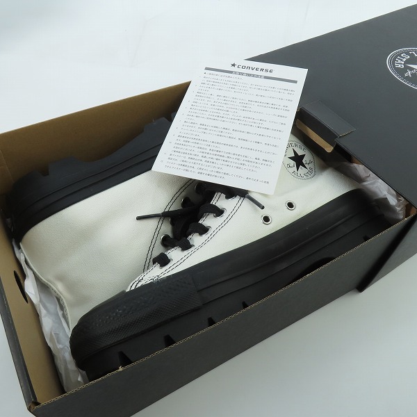実際に弊社で買取させて頂いたCONVERSE/コンバース キャンバス ハイカット タンクソール スニーカー 1SD029/26の画像 8枚目