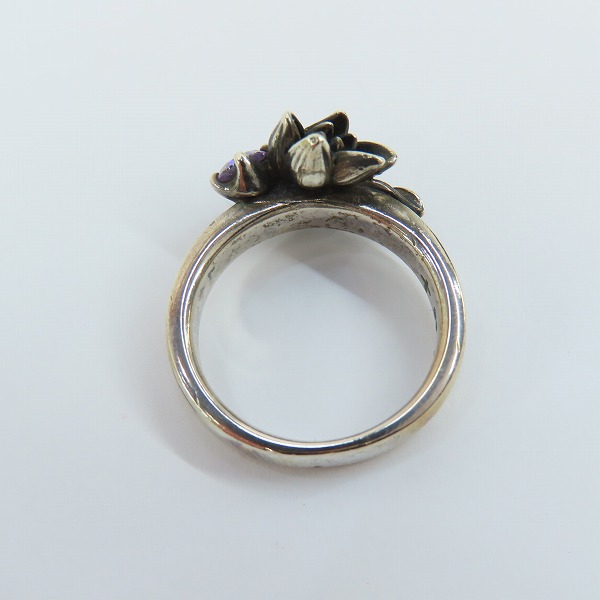 実際に弊社で買取させて頂いた【ギャラ付】KONRON/コンロン シルバー シェアハピネスリング #11/11号の画像 5枚目