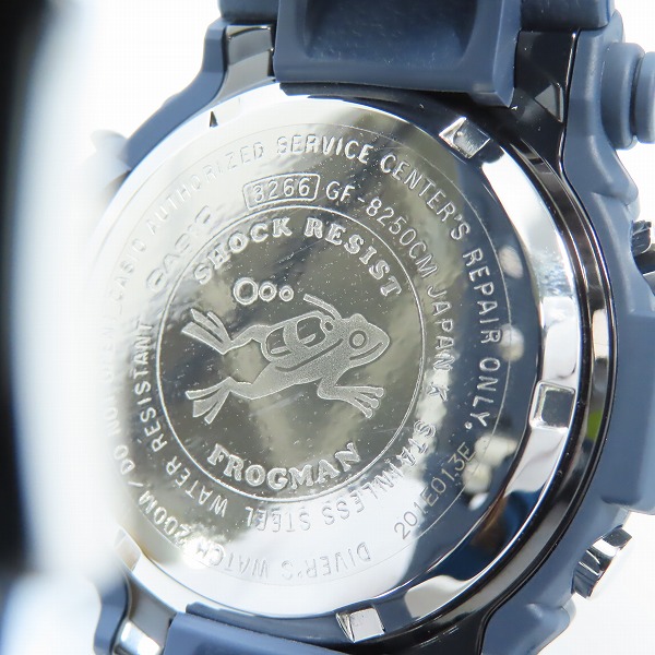 実際に弊社で買取させて頂いたG-SHOCK/Gショック FROGMAN メンインカモフラージュ タフソーラー GF-8250CM-2JRの画像 3枚目