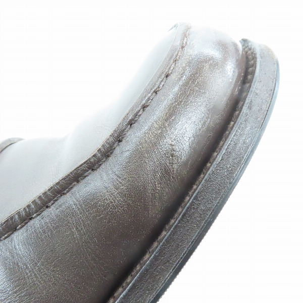 実際に弊社で買取させて頂いたChurch's/チャーチ Pembrey/ペンブリー レザー ペニー ローファー 6.5の画像 6枚目