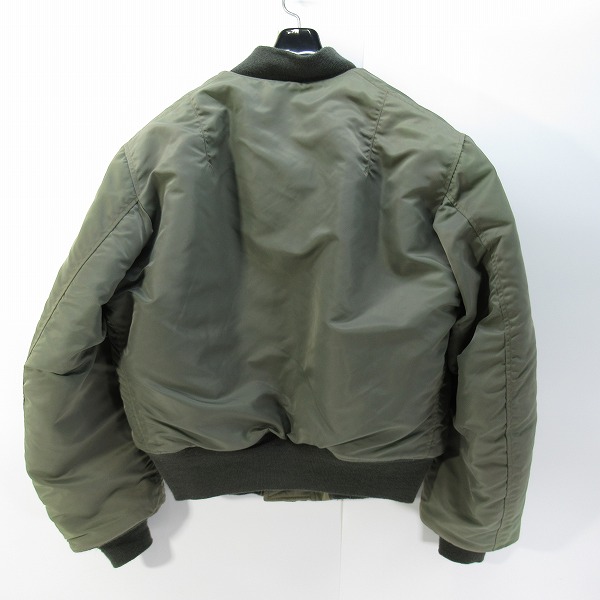 実際に弊社で買取させて頂いたBUZZ RICKSONS/バズリクソンズ MA-1フライトジャケット MIL-J-8279 M13519 Mの画像 1枚目