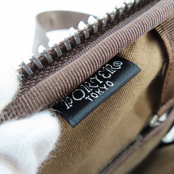 実際に弊社で買取させて頂いたPORTER/ポーター レザー ショルダー バックの画像 6枚目