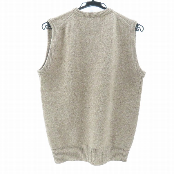 実際に弊社で買取させて頂いたEDIFICE/エディフィス ウールニットベスト 38の画像 1枚目