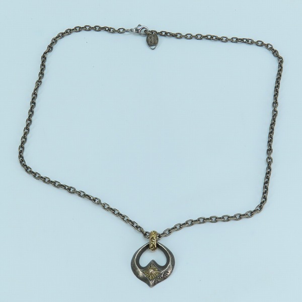 実際に弊社で買取させて頂いたARIZONA FREEDOM/アリゾナフリーダム K18 イーグルハート ネックレス T-95Bの画像 8枚目