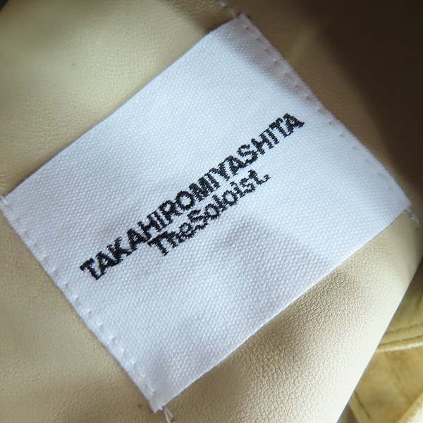 実際に弊社で買取させて頂いたTAKAHIROMIYASHITA TheSoloIst/タカヒロミヤシタザソロイスト 羊革/ラムレザー/スエードレザー ジャケット SJ 0029SS17/46の画像 2枚目