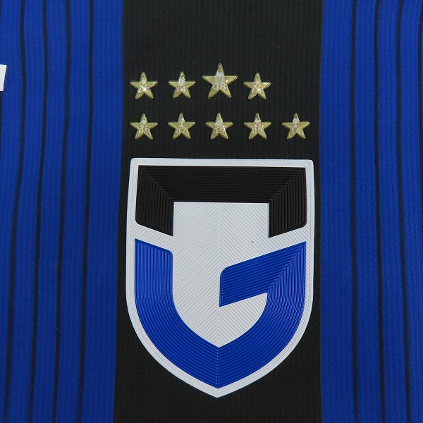 実際に弊社で買取させて頂いたhummel/ヒュンメル ガンバ大阪 23/24 ＃7宇佐美貴史 オーセンティック レプリカ ユニフォームシャツ/M-Lの画像 7枚目