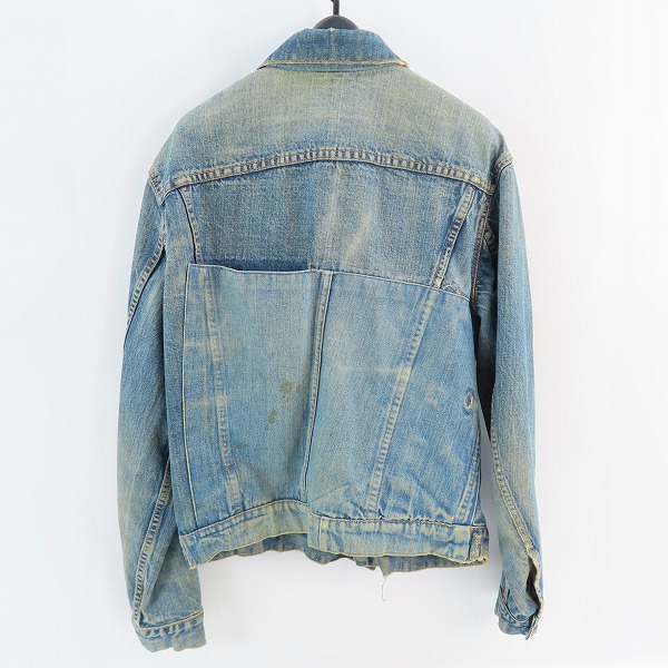 実際に弊社で買取させて頂いたLevi`s/リーバイス ボタン裏刻印45/ヴィンテージ/ビンテージ デニムジャケット の画像 1枚目
