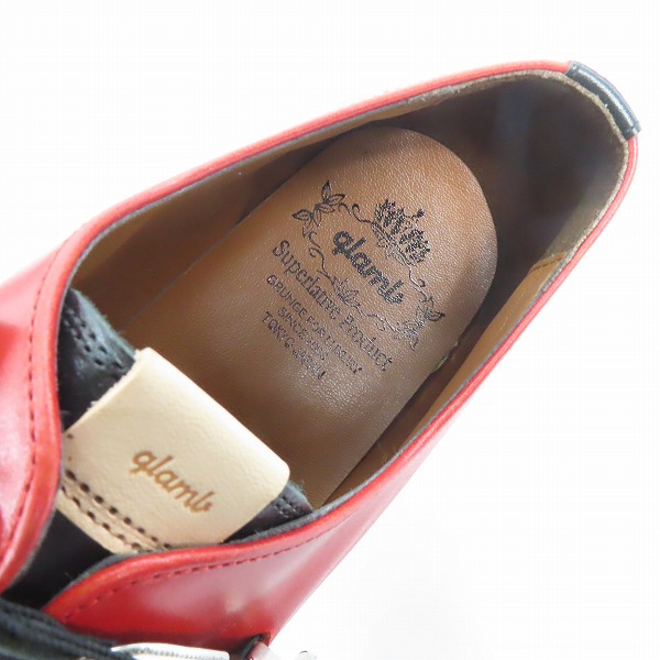 実際に弊社で買取させて頂いた【未使用】glamb/グラム Belted Shark Sole Shoes/ベルテッドシャークソールシューズ GB0421/AC03 /4の画像 4枚目