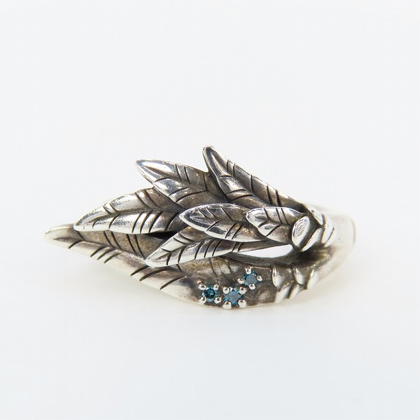 実際に弊社で買取させて頂いた【ギャラ付き】Bloody Mary/ブラッディマリー カナリア リング ストーン 11号の画像 1枚目