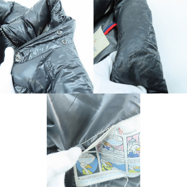 実際に弊社で買取させて頂いた【JPタグ】MONCLER/モンクレール MAYA GIUBBOTTO/マヤ ダウンジャケット ブラック 5の画像 8枚目