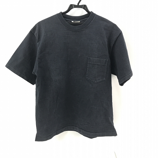 実際に弊社で買取させて頂いたAURALEE/オーラリー ヘビー コットン サイドスリット Tシャツ/4