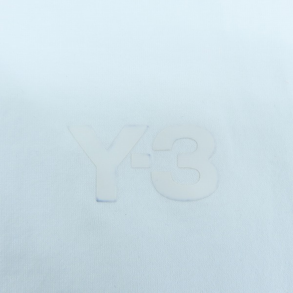 実際に弊社で買取させて頂いたY3/ワイスリー adidas/アディダス×Yohji Yamamoto/ヨウジヤマモト M REG SS TEE ロゴTシャツ JD9829/Mの画像 7枚目
