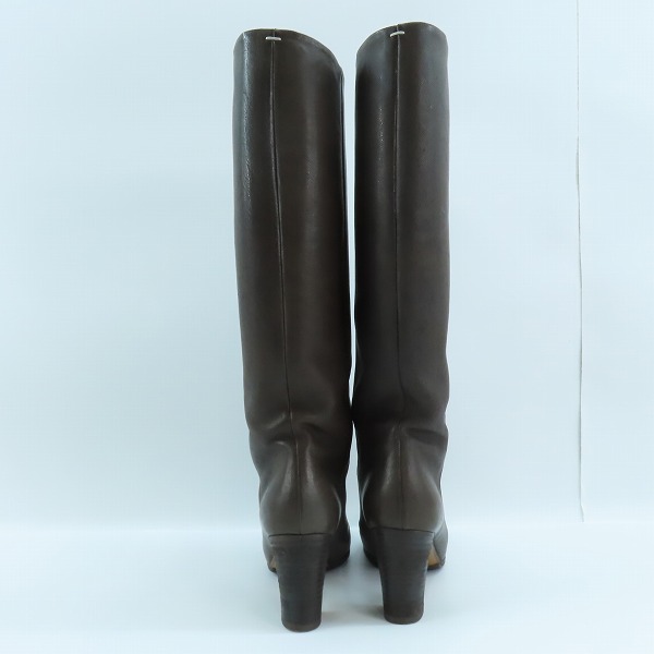 実際に弊社で買取させて頂いたMAISON MARTIN MARGIELA 22/メゾンマルタンマルジェラ 22 ロングヒールブーツ S38WW0180/38の画像 1枚目