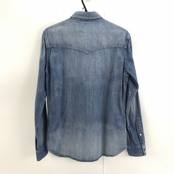 実際に弊社で買取させて頂いたJOURNAL STANDARD relume/ジャーナルスタンダード シャンブレーウェスタンシャツ Lの画像 1枚目