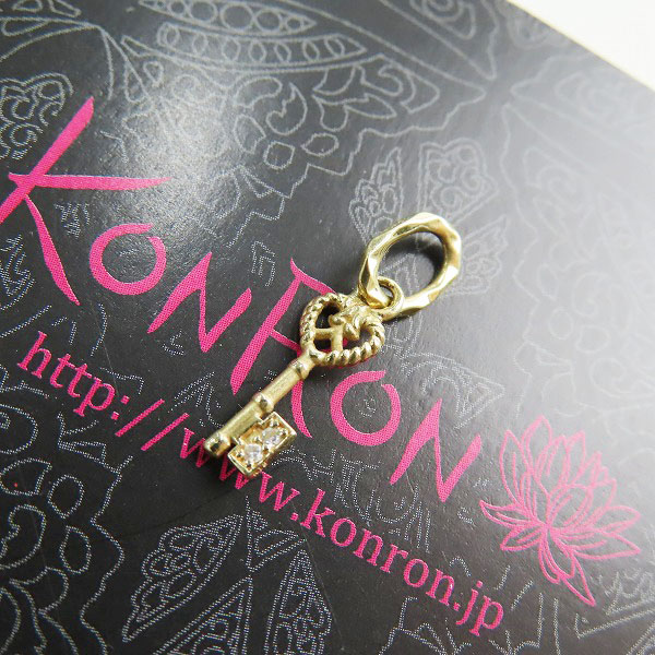 実際に弊社で買取させて頂いた【ギャラ付き】KONRON/コンロン アリスインワンダーランド スモールキーチャーム w/ダイヤモンド