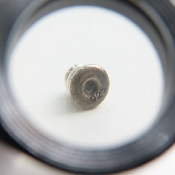 実際に弊社で買取させて頂いた【ギャラ付】KONRON/コンロン ポストK18 ピアスの画像 7枚目