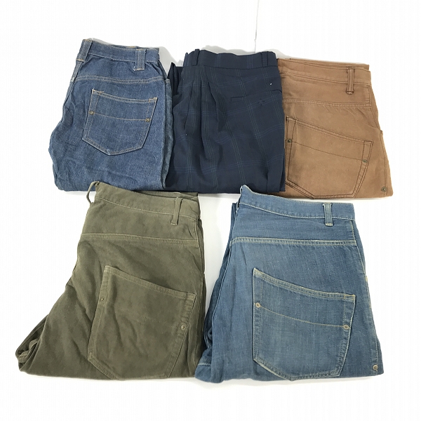 実際に弊社で買取させて頂いた【おまとめ】FRAPBOIS/フラボア ウールパンツ/デニムパンツ 等