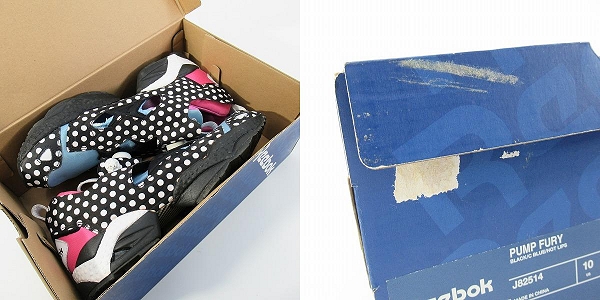 実際に弊社で買取させて頂いたReebok×JUN WATANABE/リーボック×ジュンワタナベ PUMP FURY J82514/28の画像 8枚目