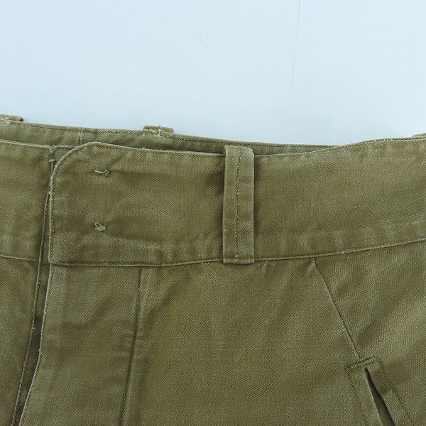実際に弊社で買取させて頂いたFRENCH ARMY/フランス軍  ヴィンテージ 後期型 M-47 カーゴパンツ/Lの画像 4枚目