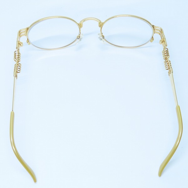 実際に弊社で買取させて頂いたJean Paul GAULTIER/ジャンポールゴルチエ 度入り ヴィンテージ ネジバネデザイン メガネフレーム/アイウェア 56-6106の画像 2枚目