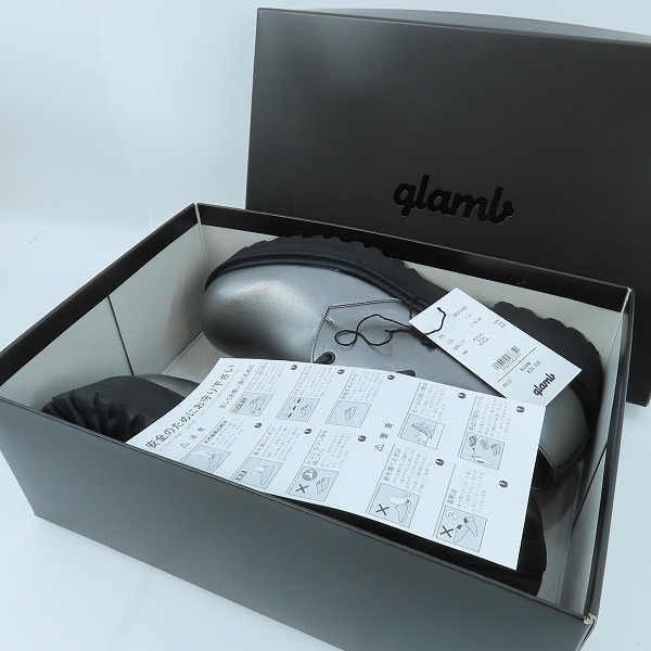 実際に弊社で買取させて頂いたglamb/グラム Platform 3 Hole Shoes/プラットフォーム3ホールシューズ ブーツ GB0223-AC02/2の画像 8枚目