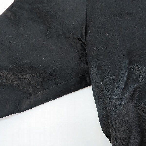 実際に弊社で買取させて頂いたCALEE/キャリー Thinsulate ジップアップ ノーカラージャケット ブラック /Lの画像 6枚目