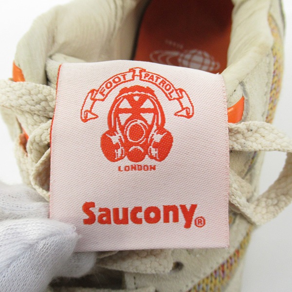 実際に弊社で買取させて頂いたSaucony×FOOTPATROL×BEAMS/サッカニー×フットパトロール×ビームス GRID 8000 スニーカー S70244-1 /8の画像 5枚目