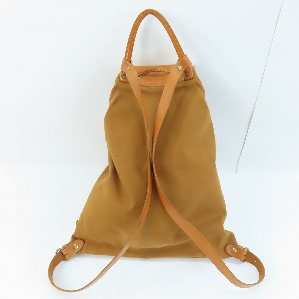 実際に弊社で買取させて頂いたIL BISONTE/イルビゾンテ レザー バックパックの画像 1枚目