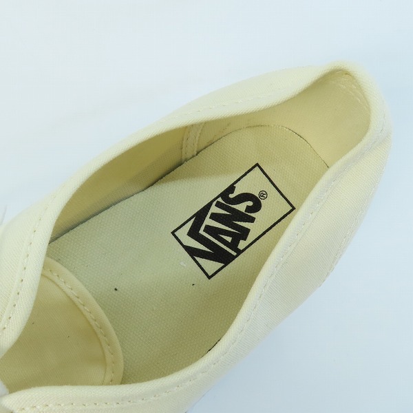実際に弊社で買取させて頂いた(2)VANS/バンズ AUTHENTIC/オーセンティック ローカットスニーカー 721356/27の画像 4枚目