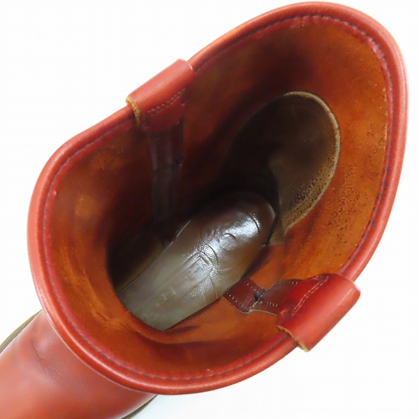 実際に弊社で買取させて頂いたRED WING/レッドウィング 90年代 ペコスブーツ 旧犬タグ 866 /7の画像 4枚目