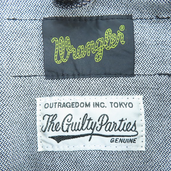 実際に弊社で買取させて頂いたWACKO MARIA×WRANGLER/ワコマリア×ラングラー TRUCKER JACKET/トラッカージャケット WS9260/XXLの画像 2枚目