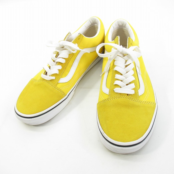 実際に弊社で買取させて頂いたVANS/バンズ ローカットスニーカー イエロー 27