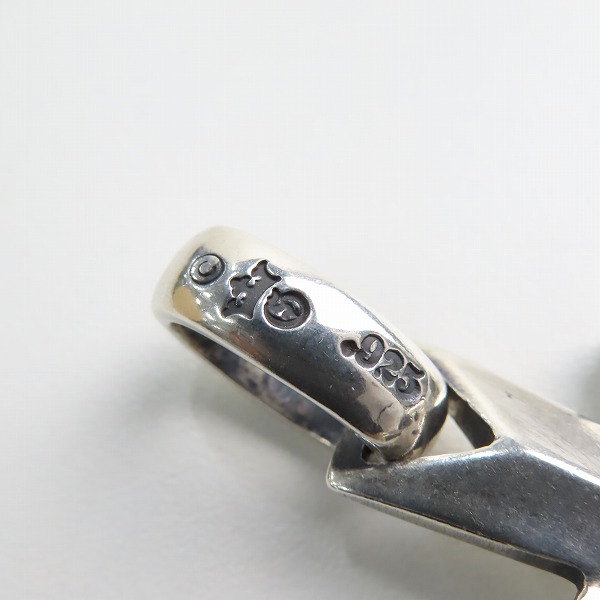 実際に弊社で買取させて頂いた【ギャラ付き】GABORATORY/ガボラトリー/ガボール Skull Dagger Square Bottom/スカルダガースクエアボトム ペンダントトップの画像 6枚目