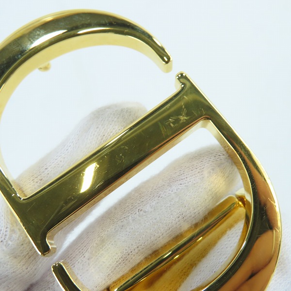 実際に弊社で買取させて頂いたChristian Dior/クリスチャンディオール  MONTAIGNE/モンテーニュ リバーシブルベルトの画像 3枚目