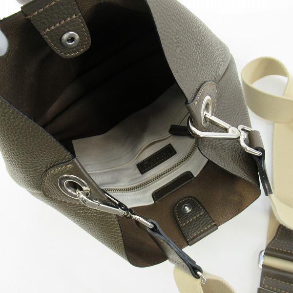 実際に弊社で買取させて頂いたDaniel&Bob/ダニエル＆ボブ レザー ショルダーバッグの画像 5枚目