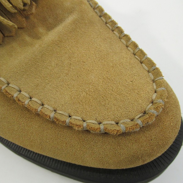 実際に弊社で買取させて頂いたA BATHING APE × Dr.Martens/アベイシングエイプ×ドクターマーチン  ADRIAN / スウェードタッセルローファー/UK9の画像 7枚目