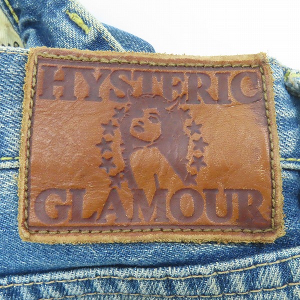 実際に弊社で買取させて頂いたHYSTERIC GLAMOUR/ヒステリックグラマー 3rd小窓セルビッチデニムパンツ/ジーンズ 4AP-2102 30の画像 2枚目