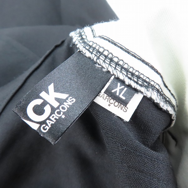 実際に弊社で買取させて頂いたBLACK COMME des GARCONS/ブラックコムデギャルソン サロペット パンツ 1S-P011/AD2016 XL の画像 3枚目
