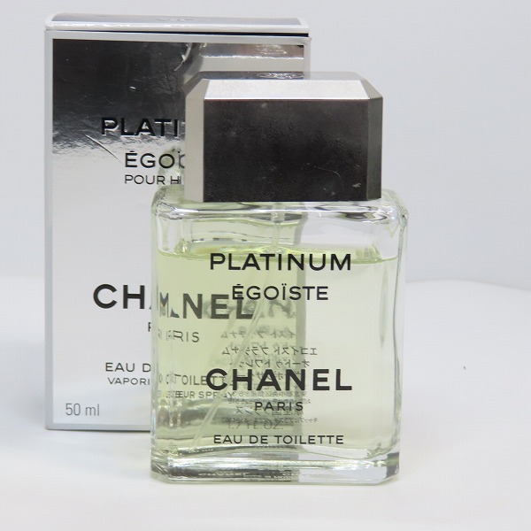 実際に弊社で買取させて頂いたCHANEL/シャネル EGOISTE PLATINUM/エゴイスト プラチナム/エゴプラ オードゥ トワレット ヴァポリザター 50ml