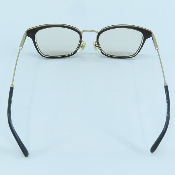 実際に弊社で買取させて頂いたBVLGARI/ブルガリ ウェリントン 眼鏡/メガネフレーム/アイウェア 1095 2022の画像 2枚目