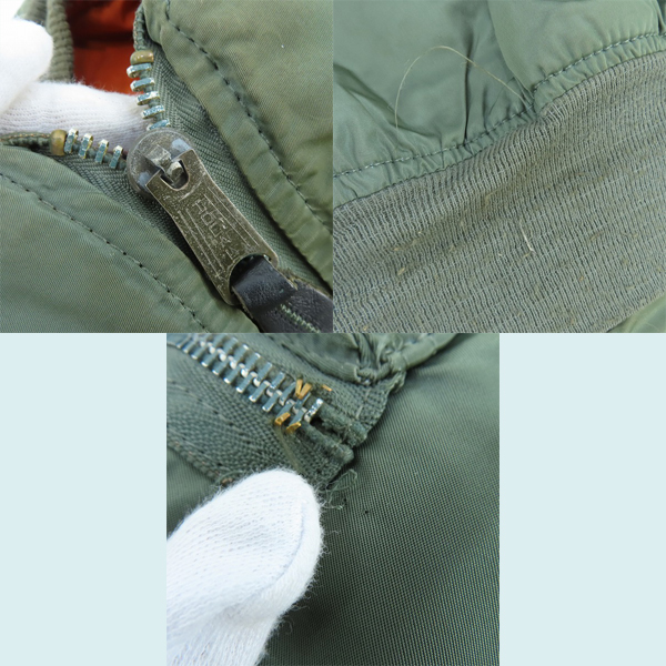 実際に弊社で買取させて頂いたALPHA INDUSTRIES/アルファインダストリーズ フライトジャケット MA-1 MIL-J-82790J/Mの画像 7枚目