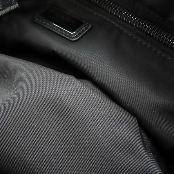 実際に弊社で買取させて頂いたPRADA/プラダ Re-Nylon xサフィアーノレザー トラベルポーチの画像 8枚目