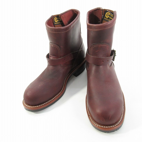 実際に弊社で買取させて頂いたCHIPPEWA/チペワ コードバン 7インチ ショート エンジニアブーツ 91067/9.5E