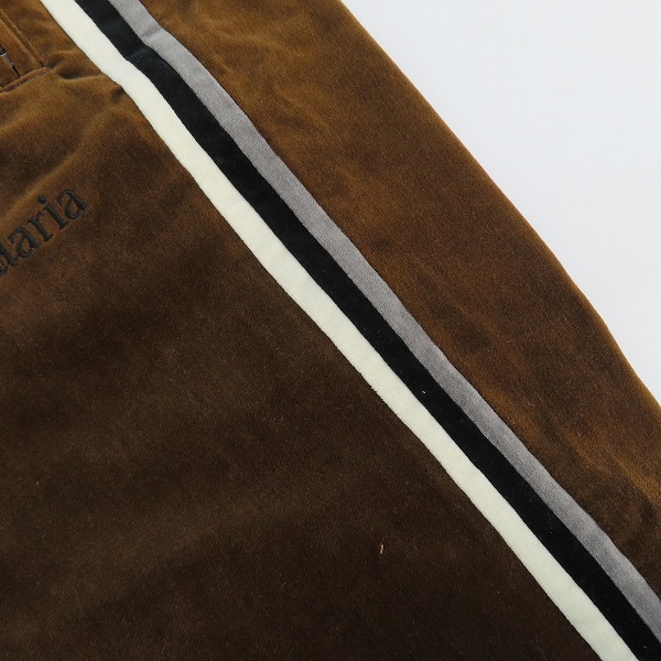 実際に弊社で買取させて頂いたWACKO MARIA/ワコマリア 24SS ベルベットトラックパンツ /Lの画像 8枚目