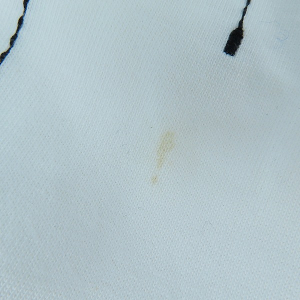 実際に弊社で買取させて頂いた【JPタグ】LOUIS VUITTON/ルイヴィトン 20SS Virgil Abloh LVペンダント エンブロイダリー Tシャツ RM201M JYH HIY12W  XLの画像 9枚目